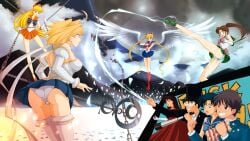 00s 1990s_(style) 4chan 6+girls aino_minako arcueid_brunestud ass battle battle_moon_wars big_butt bishoujo_senshi_sailor_moon blonde_hair blood blue_sailor_collar bottom_heavy bow chains clothing crossover drawfag eternal_sailor_moon food gaijin_4koma_(meme) hotaru_tomoe huge_ass inner_senshi kicking long_hair magical_girl makoto_kino mamoru_chiba meme middle_finger mizuno_ami multiple_girls nigiriushi nosebleed panties phantas-moon pink_bow popcorn red_bow rei_hino retro_artstyle sailor_collar sailor_jupiter sailor_mars sailor_mercury sailor_moon sailor_saturn sailor_senshi sailor_venus skirt small_breasts stockings striped_clothes striped_panties telescope thighhighs tohno_shiki tsukihime tsukino_usagi tuxedo_kamen tuxedo_mask underwear usagi_tsukino very_long_hair wings