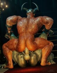 3d 3d_model anal anal_sex bara biceps big_ass big_balls big_penis cum_in_ass daddy dead_by_daylight dominant dominant_male domination erection gay gay_anal gay_domination gay_sex general_shao humanoid_penis male/male male_only male_penetrated male_penetrating male_penetrating_male manly monster mortal_kombat mortal_kombat_1_(2023) muscular_male nude penetration penis shao_kahn the_oni_(dbd)