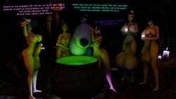 3d blender blue_skin breast_lift breast_squeeze brigitte d.va futanari gigantic_breasts gigantic_testicles halloween huge_breasts huge_nipples huge_testicles juno_(overwatch) kiriko_(overwatch) large_penis long_nipples overwatch text thick_thighs tracer veiny_breasts veiny_penis veiny_testicles widowmaker zccblp