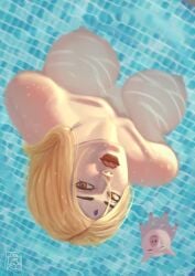 big_breasts blonde_hair naruto_(series) pool r34priest tsunade wet