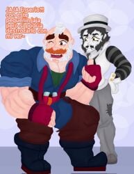 2boys bear beard big_male big_muscles boy brawl_stars comic comic_page comic_panel comics daddy dilf domination gay gay_sex gray_(brawl_stars) homosexual male male/male mature mature_male muscles muscular muscular_male nsfw old old_man older_male provocative sam_(brawl_stars) sex silverk twink yaoi