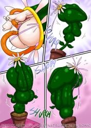 digestion flower natsumemetalsonic plant plant_vore thick_ass thick_body vore