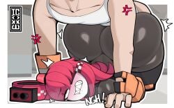 2025 2d 2d_(artwork) ass big_ass big_breasts big_butt big_thighs blush blushing breasts butt comic_page dat_ass engineer_(team_fortress_2) female female_focus female_only femsub frustrated hi_res highres huge_ass huge_butt igxxiii implied_sex large_ass large_breasts large_butt large_thighs looking_at_viewer maledom mimi_sentry penetration red_hair robot robot_girl round_ass straight team_fortress_2 thick_thighs thighs valve