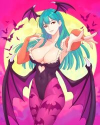 breasts darkstalkers female female_only morrigan_aensland solo succubus trujek