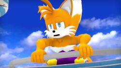 anthro anthro_on_anthro anthro_penetrated anthro_penetrating big_penis breasts cum cum_in_pussy cum_inside melody_prower reupload sonic_(series) sound_edit tagme tails_the_fox video wector