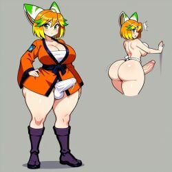 1futa ai_generated ass ass big_ass big_breasts big_butt breasts erection erection_under_clothes erection_under_loincloth freedom_planet fundoshi fundoshi_futanari fundoshilover101 futanari galaxytrail happi_(clothing) huge_ass huge_breasts huge_butt sarashi