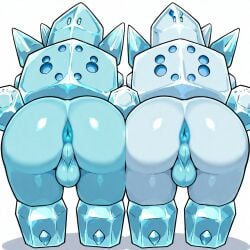 ai_generated furry gay pokemon_(species) regice shiny_pokemon