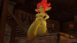 1futa 3d animated coot27 futa_only futanari gigantic_penis goblin goblin_futanari nude solo solo_futa tagme video