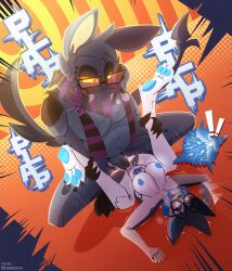 2025 ahe_gao anthro anthro_male anthro_on_anthro anthro_only anthro_penetrated anthro_penetrating anthro_penetrating_anthro ass belly blue_body blue_fur blue_nipples bodily_fluids bori_(neopets) breasts breath chiro_(skweekers) claws crossover cum cum_in_vagina cum_inside cum_splatter dark_eyelids duo ejaculation emolga english_text erection eyewear eyewear_only fan_character fangs feet female female_anthro female_penetrated female_pokemon from_front_position fur furry furry_female furry_male furry_only generation_5_pokemon genital_fluids genitals glasses glasses_only hi_res hindpaw internal interspecies leg_grab looking_at_another looking_at_partner looking_down looking_pleasured male male/female male_penetrating male_penetrating_female male_pokemon markings naked naked_anthro naked_female naked_male narrowed_eyes navel neopet_(species) neopets nintendo nipples nude nude_anthro nude_female nude_male open_mouth open_smile orgasm pawpads paws penetration penile penile_penetration penis penis_in_vagina plap pokemon pokemon_(species) pokephilia pubic_tattoo pussy red_eyes rough_sex sex shell skweekers slightly_chubby smile sperm_cell tail tattoo teeth tenkowski tongue tongue_out vaginal_fluids vaginal_fluids_on_penis vaginal_penetration wearing_glasses white_body white_fur yellow_sclera