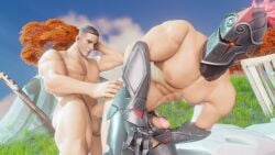 2boys anal anal_sex balls black_knight_(fortnite) bottomless centurion_mcjo completely_naked completely_naked_male completely_nude completely_nude_male fortnite from_behind from_behind_position gay gay_anal gay_male gay_sex knight_conqueror_(fortnite) light-skinned_male light_skin male male/male male_only male_penetrated male_penetrating male_penetrating_male mask masked masked_male muscular muscular_male naked naked_male nude nude_male penetration penis raptor_(fortnite) recon_raptor sex sex_from_behind