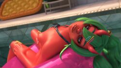 3d blender fortnite nemia_(fortnite) nude pool tagme yazz_3d