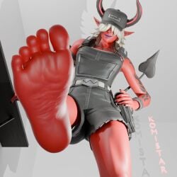 clothed desdemona_(fortnite) feet femdom foot_fetish fortnite komistar pov solo_focus stepped_on stepping_on_face