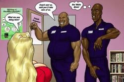 2_hot_blondes_hunt_for_bbc_(comic) blonde_hair coxville_stories coxville_stories:_2_hot_blondes_hunt_for_bbc_(comic) dark-skinned_male deon_the_janitor huge_cock interracial jenny_summers jerome_the_janitor male_focus mmf raceplay theofficialpit three_way white_female