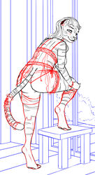 invalid_tag photoshop sketch thespicypaprika tigresa unfinished