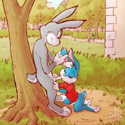 babs bunny from looney tunes by iztli