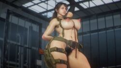quiet (metal gear) from metal gear solid by gooey3d
