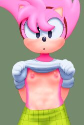 amy rose from fleetway comics by aerosin