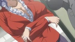 daimon naoko from kyonyuu hitozuma onna kyoushi saimin by t-rex (animation studio)
