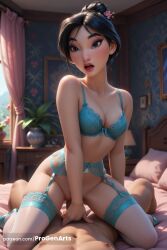 fa mulan from disney by progenarts