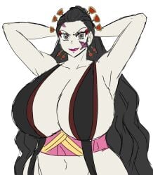 daki (kimetsu no yaiba) from demon slayer by momiji (artist)