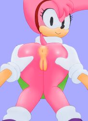 amy rose from fleetway comics by aerosin