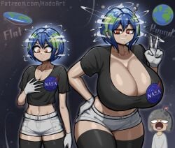 earth-chan from original by zzzhodazzz