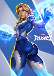 invisible woman from fantastic four by miguelrivasart