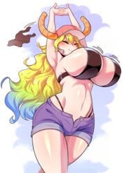 quetzalcoatl (dragon maid) from miss kobayashi's dragon maid by tentabat