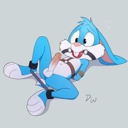 buster bunny from tiny toon adventures by darkwolf79