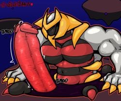 altered forme giratina from nintendo by velvetdraw