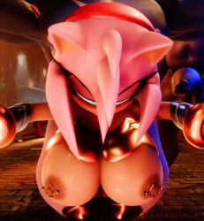Adjusting Clothes, Ambiguous Penetration, Amy Rose, Anthro