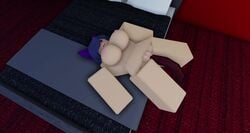 3d 90_percent_studios :3 animated bed bedroom cat_ears catgirl coco_grimalkin feline female female_only jeuseowo laying_down laying_on_bed looking_at_viewer looking_pleasured no_sound purple_hair purrfect_apawcalypse roblox robloxian tagme tentacle tentacle_sex video