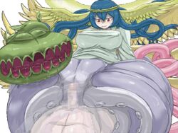 1boy animated blue_tentacles boy_rape cg_slideshow cum cum_while_forced cum_while_restrained ejaculation female_rapist femdom forced game_cg hairjob head_wings humansub looking_down luka_(mon-musu_quest!) male_rape_victim male_victim malesub monster_girl monster_girl_quest monster_girl_quest_paradox non-human_rapist plant_girl rape restrained reverse_rape sex straight tagme tentacle_hair tentacle_on_male tentaclejob venus_flytrap wings