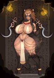 african_mythology animal_skin ankh artist_request big_breasts black_hair egyptian egyptian_mythology jewelry lion lion_skin milf mommy powerful_female sekhmet sekhmet_(egyptian_mythology) skimpy skimpy_clothes thick thick_thighs weapon wide_hips