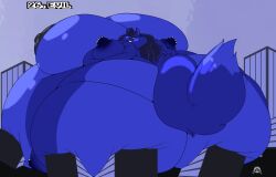 bbw big_ass big_breasts blueberry_inflation breasts bubble_butt cleavage female furry huge_ass huge_breasts hyper_ass hyper_breasts inflation macro mad_n_evil nipples tagme thick_thighs weight_gain wide_thighs