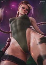 1girls 2026 3d 61cent ass ass_from_the_front beret big_ass blonde_hair braid braided_hair braided_twintails cammy_white cammy_white_(street_fighter_6) female female_only fighting_gloves front_view gloves highleg_leotard hips huge_hips indoors legs_apart leotard long_hair looking_at_viewer low-angle_view oiled oiled_skin oiled_thighs red_beret shaved_pussy shiny_skin simple_background skimpy skimpy_clothes solo standing street_fighter street_fighter_6 thigh_markings thigh_strap thighs twintails very_long_hair war_paint wide_hips