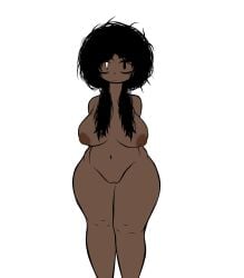 1girls 2026 2d 2d_(artwork) 2d_artwork ass big_ass big_boobs big_breasts big_butt big_thighs big_tits black_eyes black_hair boobs breasts breasts_out but dark-skinned_female dark_body dark_skin eyeshadow female female_focus female_only focus genitals hips human imigrantes_road long_hair looking_at_viewer moxite102xd naked naked_female nipple_fetish nipples nipples_bulge nipples_exposed nipples_outside nude nude_female only only_one_naked pussy simple_shading solo thighs tits white_background white_eyes woman