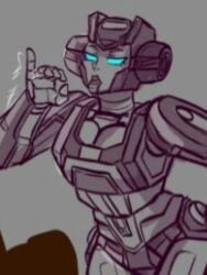 1_eye alexzard alien blowjob_gesture blue_eyes comic comic_panel dubbed_version elita-1 elita-one enbiarts female flirt flirting funny hips moan moaning moaning_in_pleasure moans optimus_prime orion_pax robot robot_girl robots shockwave shockwave_(transformers) smaller_female soundwave spanish spanish_dialogue spanish_translation spanish_voice_acting tagme tease teasing thick_hips transformers transformers_one video wide_hipped_female wide_hips