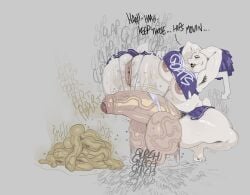 anus anus_focus armpit_hair armpits ass balls balls_clench big_ass big_balls big_breasts big_penis black_nails breasts cheerleader cheerleader_uniform churning_balls cock_fart cum deltarune eyebrows feet flies_for_smell furry futa_only futanari hands_behind_head heavy_musk horn horns musk musky musky_cock musky_cum musky_penis nanokindred nanovexx open_mouth panties penis pubic_hair sharp_teeth skirt squatting stray_pubes stray_pubic_hair teeth testicles_clench thick_cum throbbing_balls toriel undertale undertale_(series) urethral_fart veiny_balls veiny_penis wet