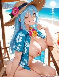 1girls ai_generated beach big_boobs big_breasts big_nipples blue_hair boobs breasts female female_focus female_only from_side high_resolution highres huge_boobs huge_breasts kaistar large_boobs large_breasts long_hair looking_at_viewer naked naked_female nipples nude nude_female nudity o-ring patreon pierced_nipples piercing piercings rimuru_tempest ring_piercing sitting solo solo_female solo_focus tensei_shitara_slime_datta_ken uneven_eyes water yellow_eyes