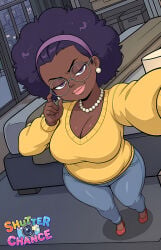 1girls big_ass big_breasts big_thighs breasts brown-skinned_female brown_body brown_skin curvaceous curvy curvy_figure dark-skinned_female dark_skin digital_media_(artwork) female hips hourglass_figure huge_ass huge_breasts huge_thighs large_ass large_breasts large_thighs legs mature mature_female melongun melongun!_games milf mrs._ross_(shutter_chance) plump_ass plump_breasts shutter_chance slim_waist thick thick_hips thick_legs thick_thighs thighs voluptuous waist wide_hips wide_thighs