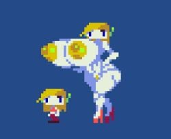 1girls 2026 anonsprite areola areolae ass big_areola big_ass big_breasts big_nipples bimbo bimbo_body blonde_hair blue_background breasts cave_story cleavage curly_brace curvaceous curvy curvy_figure female female_focus gigantic_breasts high_heels hourglass_figure hourglass_figured_female huge_breasts huge_thighs large_breasts large_thighs looking_at_viewer mature_female nipples nude nude_female pale_skinned_female pixel_art robot_girl robot_humanoid short_hair solo solo_focus sprite sprite_art sprite_edit thick_thighs top_heavy voluptuous wide_hips yellow_areola yellow_nipples