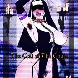 ai_generated cult cultist gooncult gooning hairy hairy_armpits hairy_pussy nun theorderofthechain