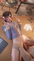 1boy 1girls 3d 3d_animation 9:16 academy_d.va animated d.va female female_penetrated light-skinned_female light-skinned_male light_skin longer_than_10_seconds male moan moaning opennsfwsp overwatch peace_sign penetration rain_va school school_uniform schoolgirl sex shorter_than_30_seconds sound sound_effects straight tagme the_qbd vaginal_penetration vaginal_sex vertical_video video voice_acted