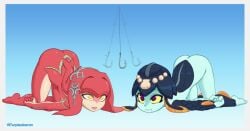 ass_up hypnosis mind_control minette_(skullgirls) mipha monster_girl pendulum purplealacran skullgirls the_legend_of_zelda