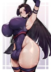 1futa 2d balls big_breasts big_penis black_hair bodysuit breasts bulge bulge_through_clothing clothed clothing dark_hair erection fully_clothed futa_only futanari huge_breasts huge_cock human light-skinned_futanari light_skin long_hair marvel marvel_rivals mostly_clothed penis penis_shaped_bulge psylocke psylocke_(marvel_rivals) sai_(marvel) sole_female solo standing unbeller veiny_penis vengeance_psylocke