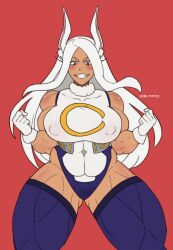 mirko from boku no hero academia by mr foxy15