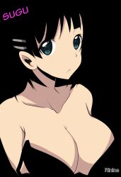 1girls bare_chest bare_shoulders bare_skin big_breasts black-haired_female black_background black_bra black_hair black_underwear blue-eyed_female blue_eyes bra breasts busty busty_female busty_girl busty_teen cleavage exposed_chest exposed_shoulders exposed_skin female female_only hair_clip hair_clips hairclip hairclips half_naked half_nude high_school_student kirigaya_suguha large_boobs large_breasts medium_hair naked naked_female naked_woman nude nude_female nudity plump_breasts rinine school_girl semi_nude sword_art_online teen_girl teenage_girl teenage_tits teenager underwear young_female young_woman