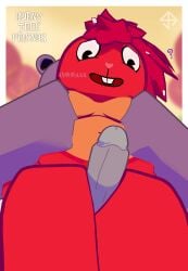 flaky (htf) from happy tree friends by heyits aaron