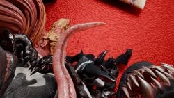 3d corruption harem marvel monster monster_girl scream_(spider-man) squirrel_girl_(symbiote_squirrel) symbiote venom_(marvel)